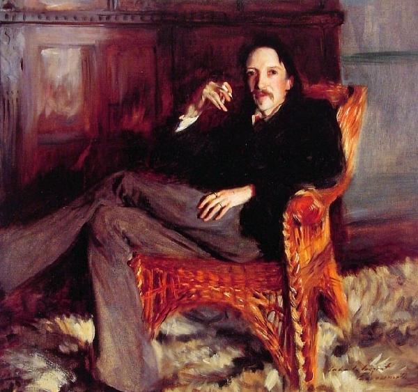 John Singer Sargent Robert Louis Stevenson by Sargent oil painting picture